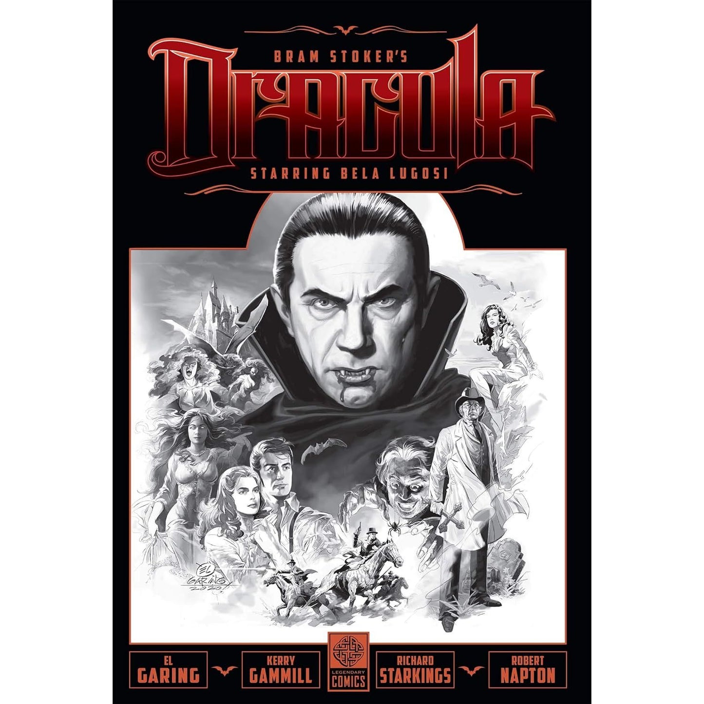 BRAM STOKER'S DRACULA STARRING BELA LUGOSI GRAPHIC NOVEL