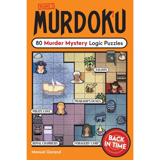 MURDOKU 80 MURDER MYSTERY LOGIC PUZZLES BY MANUEL GARAND
