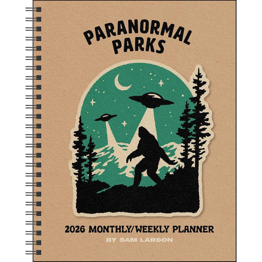 PARANORMAL PARKS WEEKLY PLANNER 2026