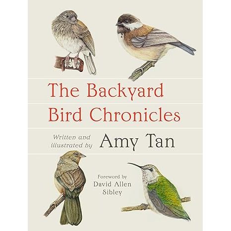 THE BACKYARD BIRD CHRONICLES WRITTEN AND ILLLUSTRATED BY AMY TAN
