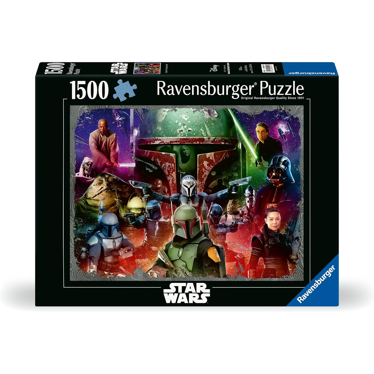 STAR WARS BOBA FETT BOUNTY HUNTER 1500pc PUZZLE