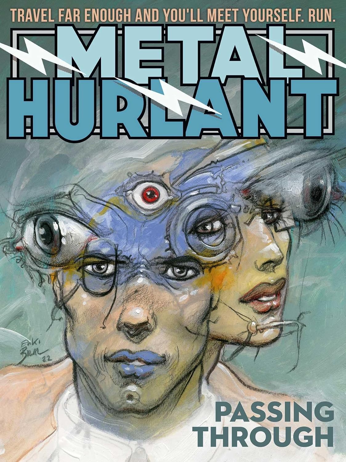 METAL HURLANT: PASSING THROUGH BY MOEBIUS