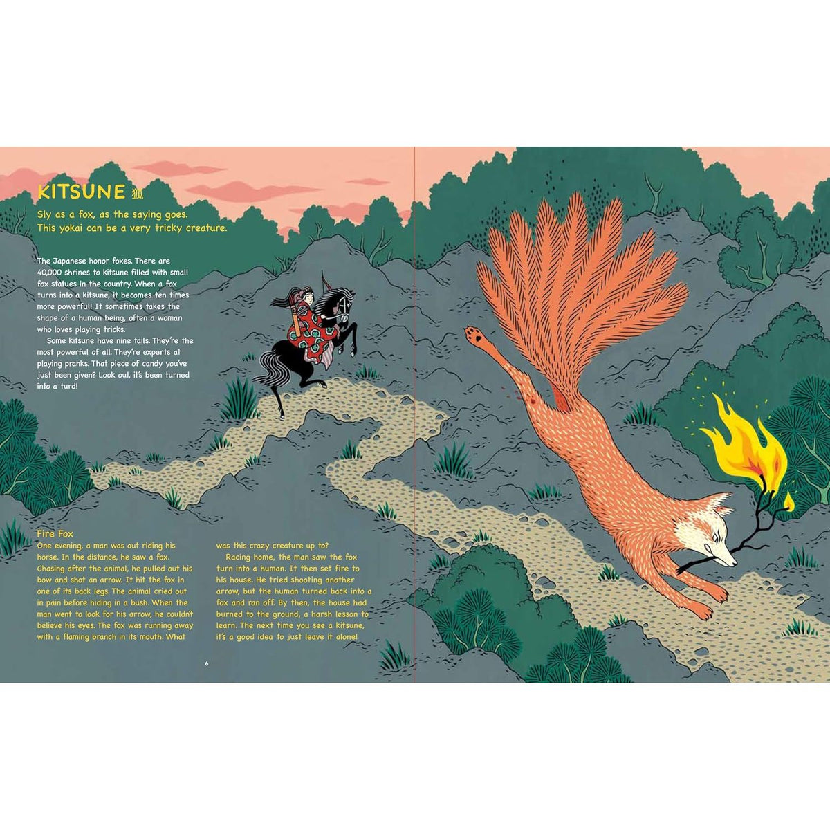JAPANESE YOKAI: EXPLORE THE MAGICAL WORLD OF MONSTERS, DEMONS AND MYTHICAL CREATURES BY FLEUR DAUGEY, ILLUSTRATED BY SANDE THOMMEN