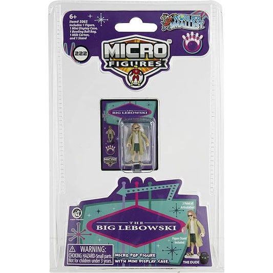 WORLD'S SMALLEST MICRO FIGURES THE BIG LEBOWSKI