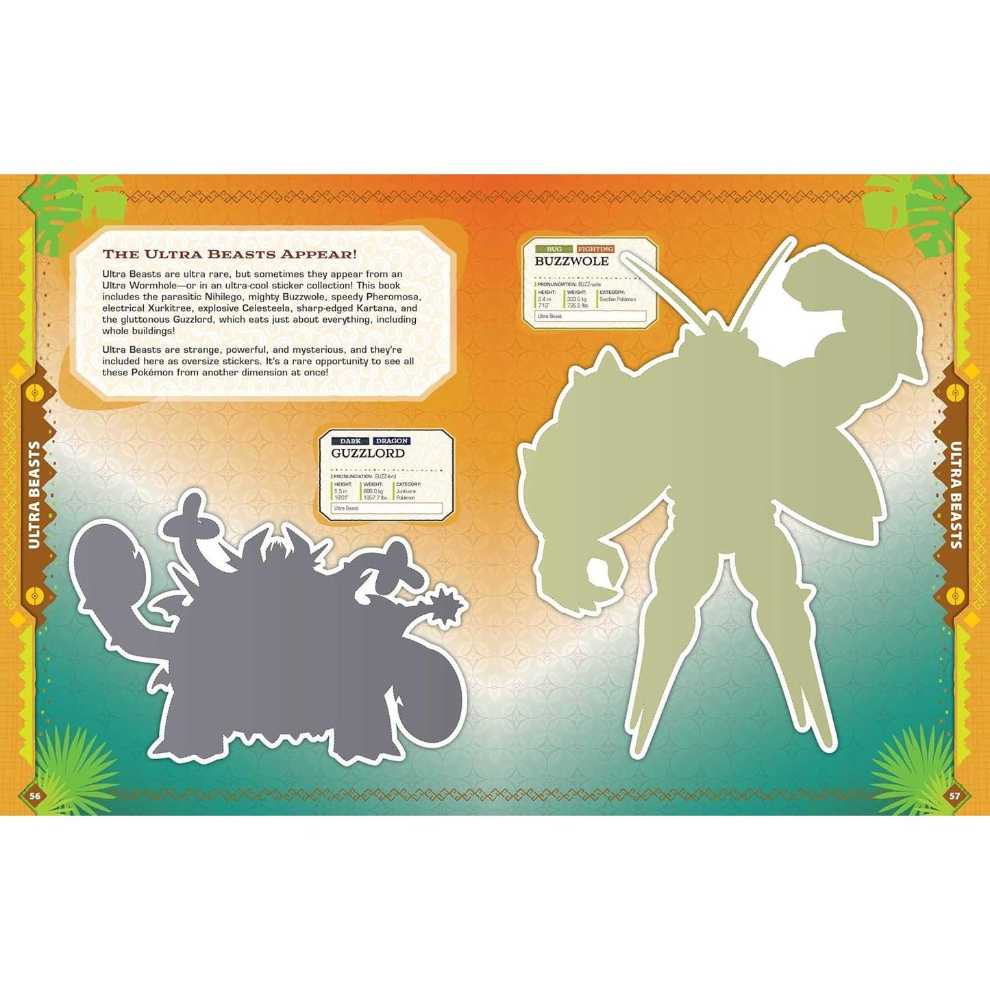 POKEMON ALOHA REGION STICKER COLLECTION