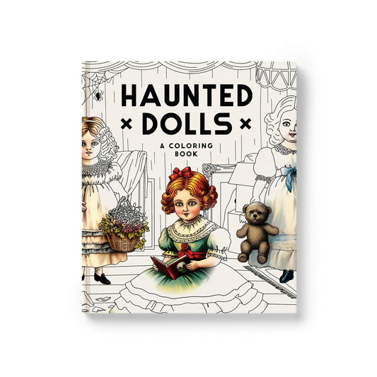 HAUNTED DOLLS: A COLORING BOOK