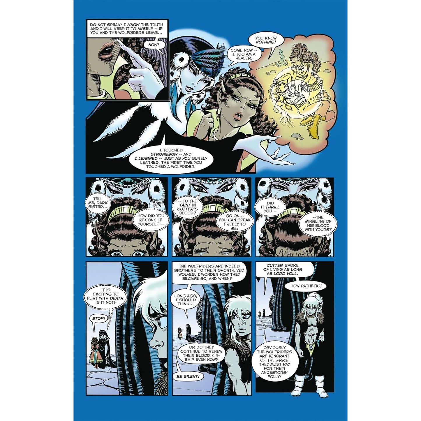 ELFQUEST: BOOK 3 WOLF BLOOD CAGED BY WENDY & RICHARD PINI