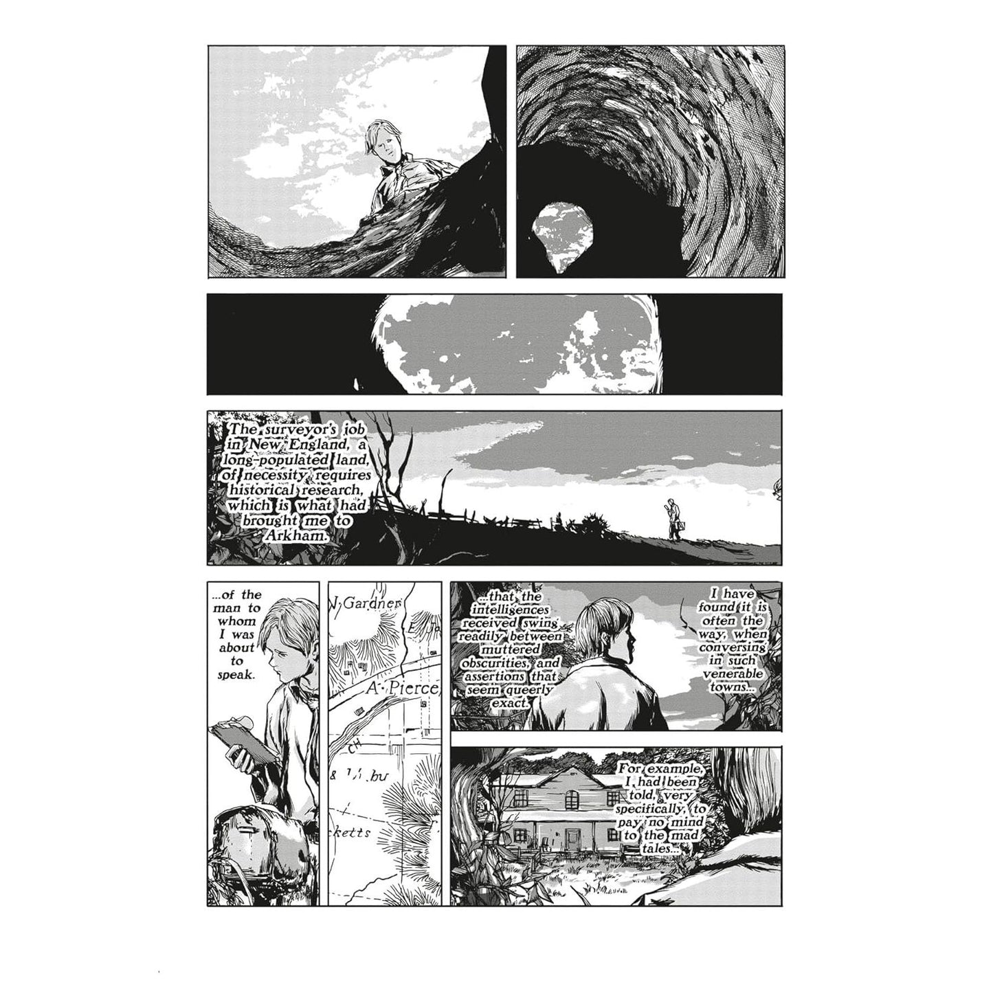 H.P. LOVECRAFT'S THE COLOUR OUT OF SPACE (MANGA) ADAPTED BY GOU TANABE DELUXE EDITION