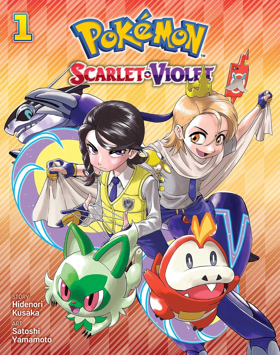 POKEMON SCARLET & VIOLET VOLUME 1 BY HIDENORI KUSAKA AND SATOSHI YAMAMOTO