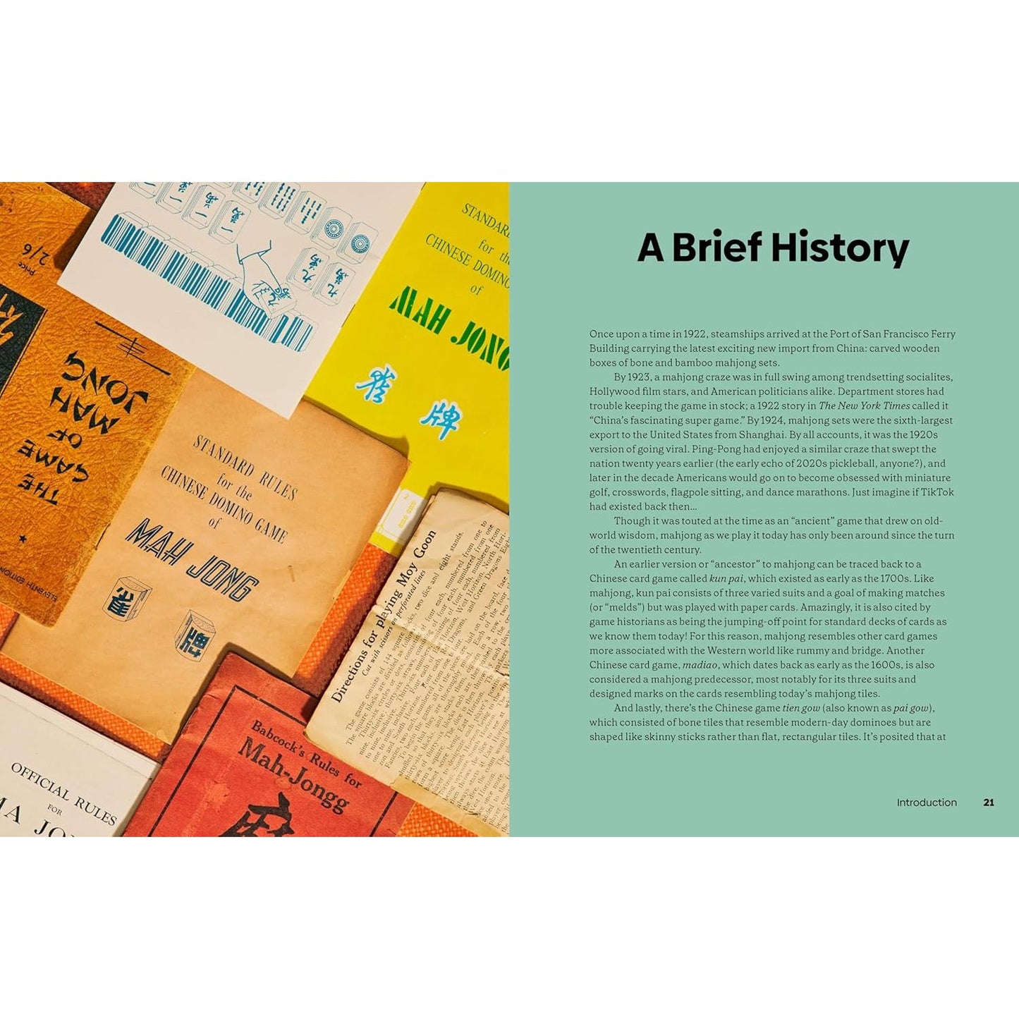 MAHJONG: HOUSE RULES FROM ACROSS THE ASIAN DISPORA