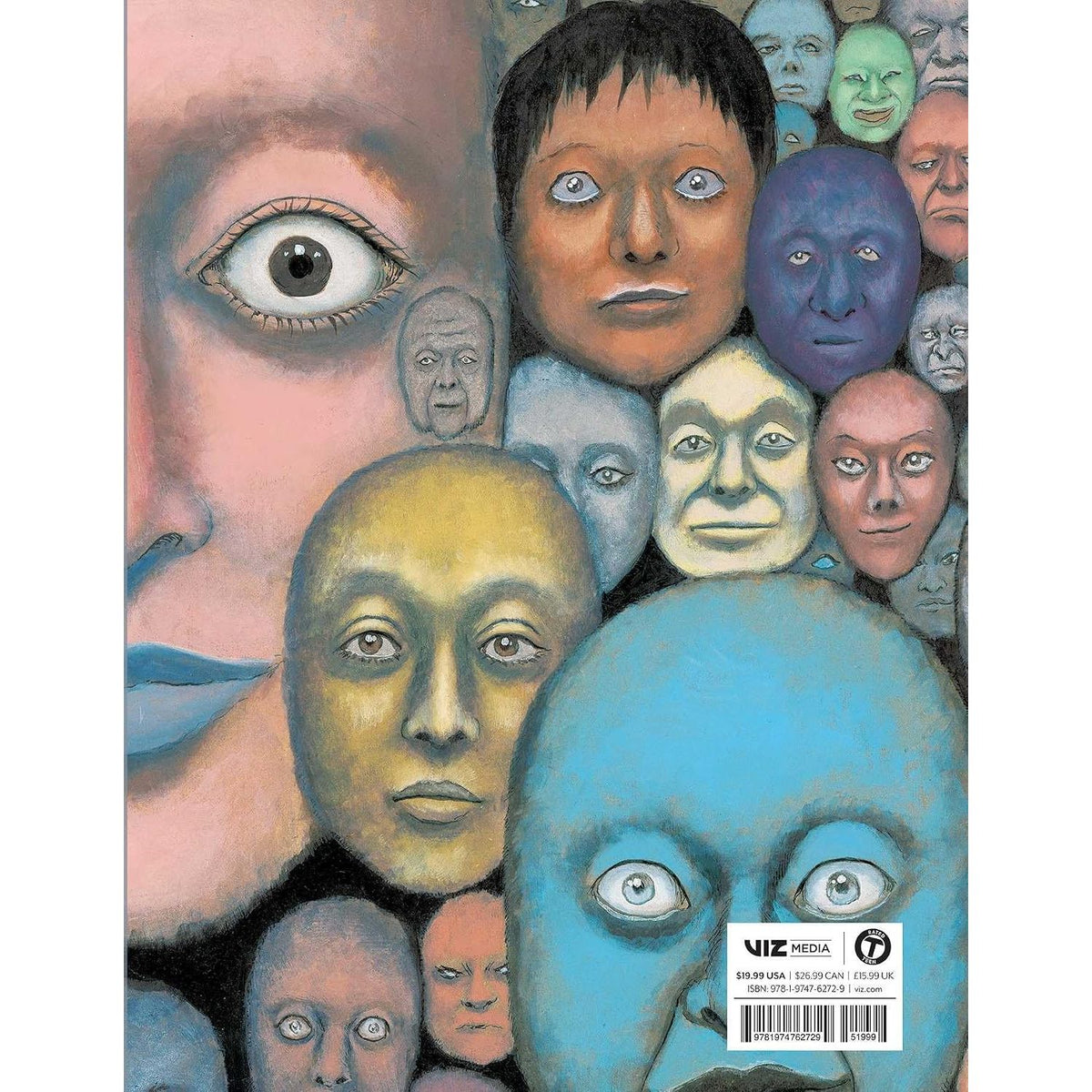 LOOKING AT ME HORROR PICTURE BOOK BY SOSHICHI TONARI AND JUNJI ITO