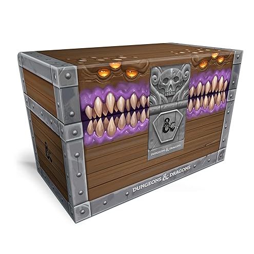 MIMIC TREASURE CHEST NOTEBOOK SET-DUNGEONS AND DRAGONS