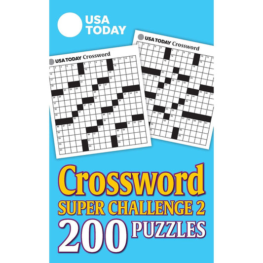 USA TODAY CROSSWORD SUPER CHALLENGE 2 PUZZLE BOOK