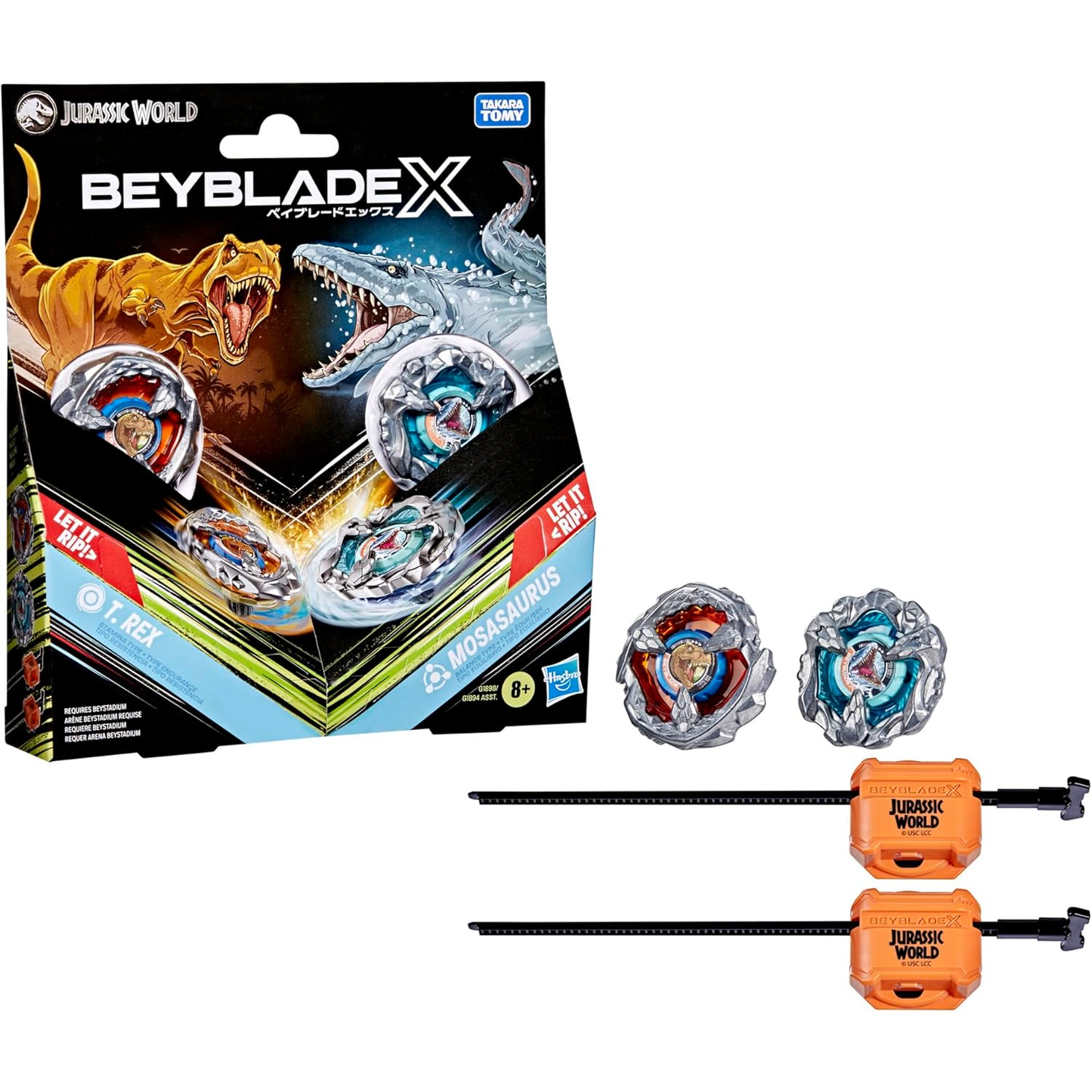 BEYBLADE X: JURASSIC WORLD 2-PACK