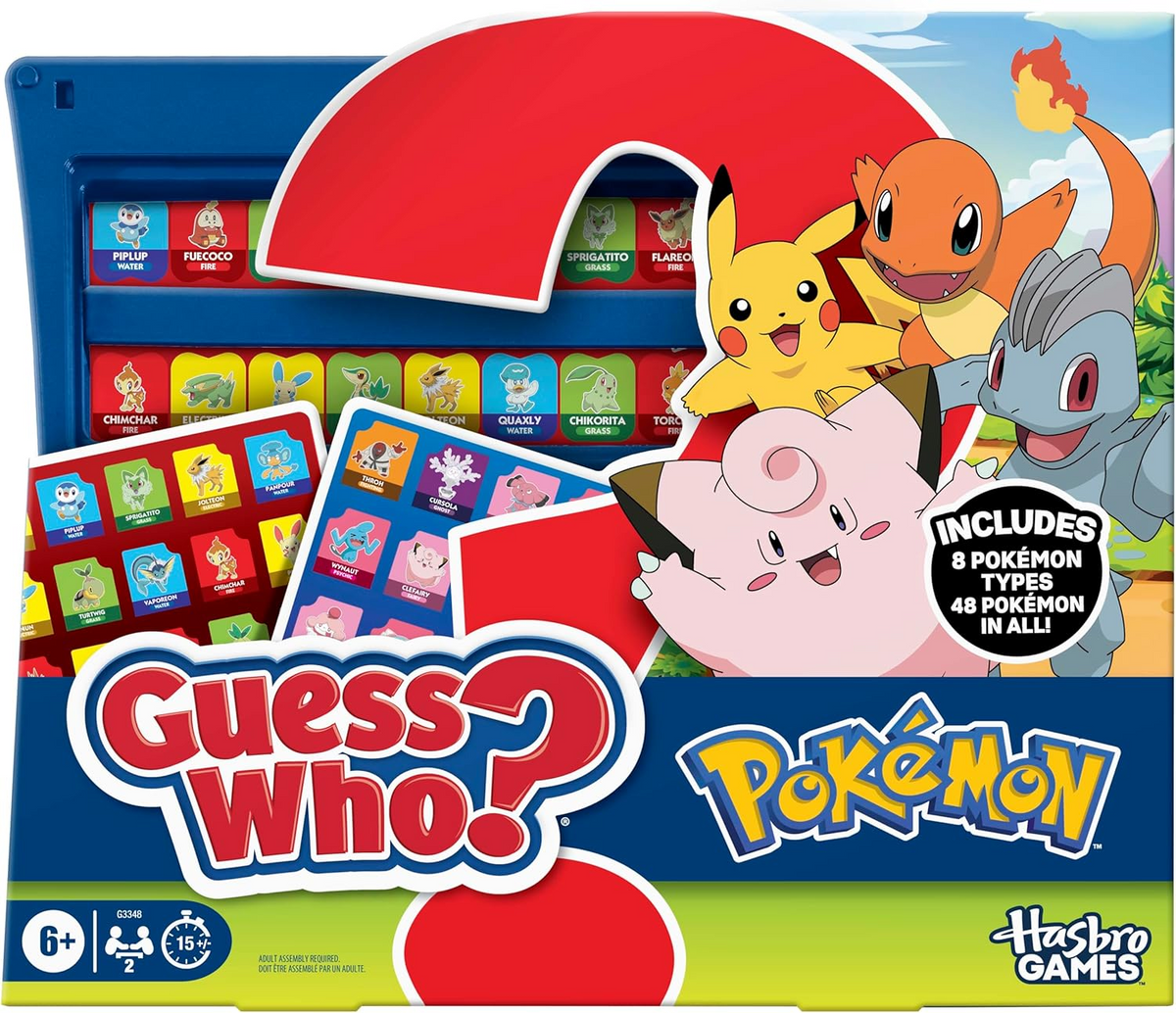 GUESS WHO? POKEMON EDITION