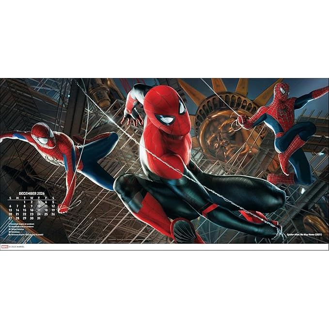 MARVEL STUDIOS: THE ART OF RYAN MEINERDING 2026 CINEMATIC WALL CALENDAR