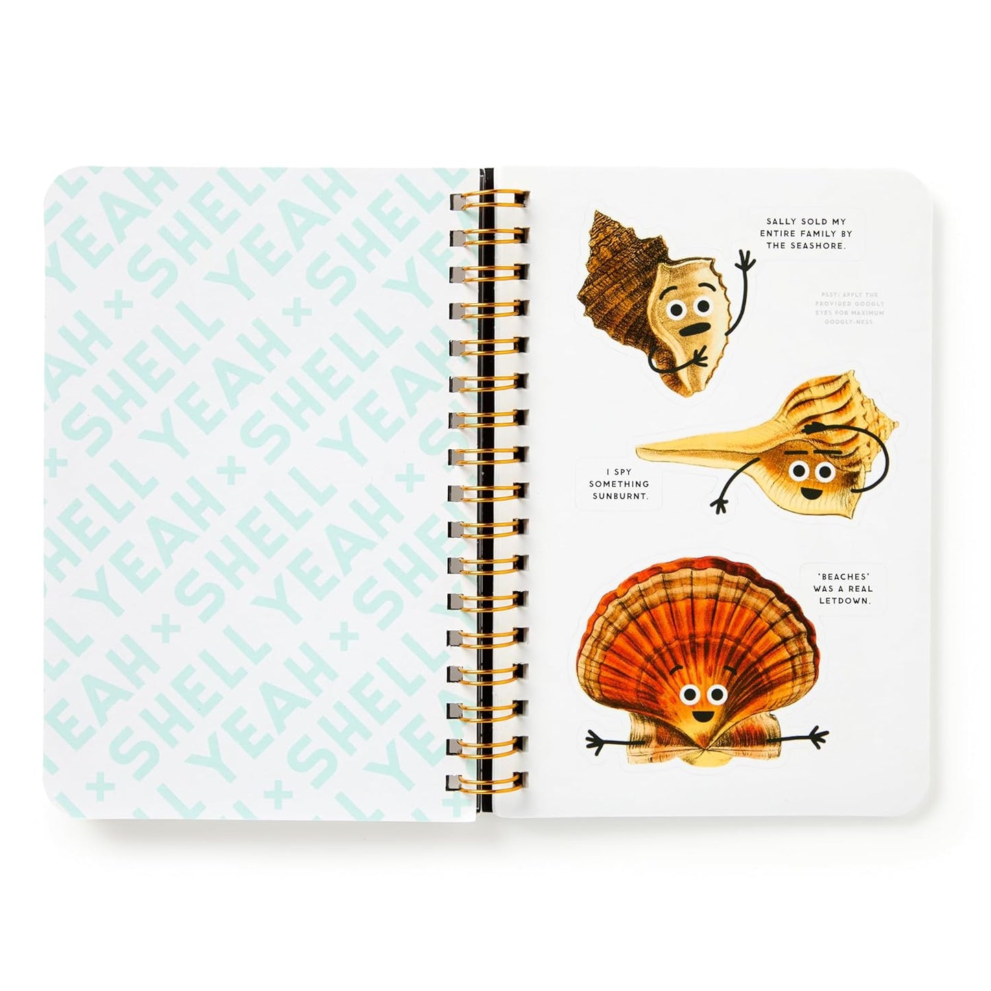 SHELL YEAH- A STICKER BOOK