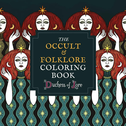 THE OCCULT & FOLKLORE COLORING BOOK