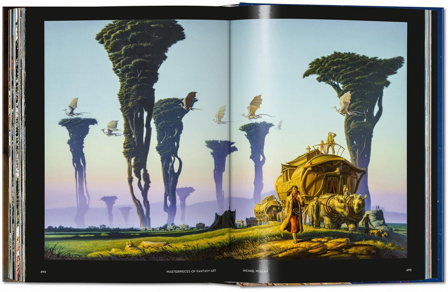 MASTERPIECES OF FANTASY ART. 45TH ED. (45TH EDITION) BY DIAN HANSON