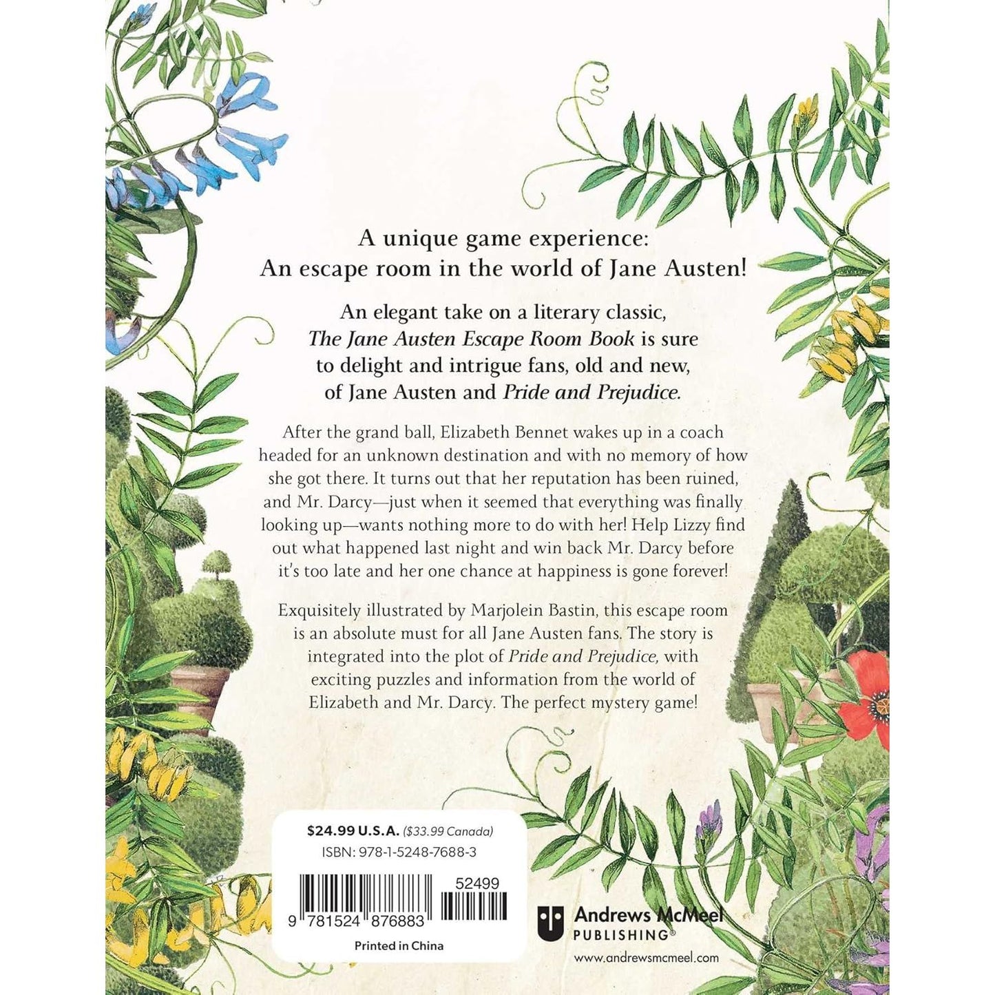 THE JANE AUSTEN ESCAPE ROOM BOOK: PRIDE AND PREJUDICE AND PUZZLES