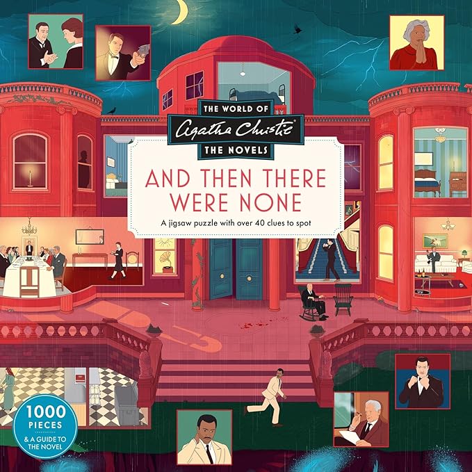 THE WORLD OF AGATHA CHRISTIE: AND THEN THERE WERE NONE 1000PC PUZZLE
