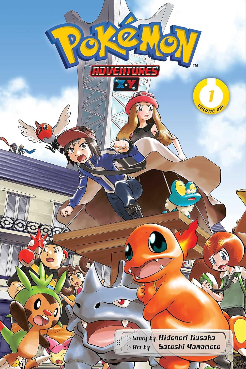 POKEMON ADVENTURES X AND Y VOLUME 1 BY HIDENORI KUSAKA AND SATOSHI YAMAMOTO