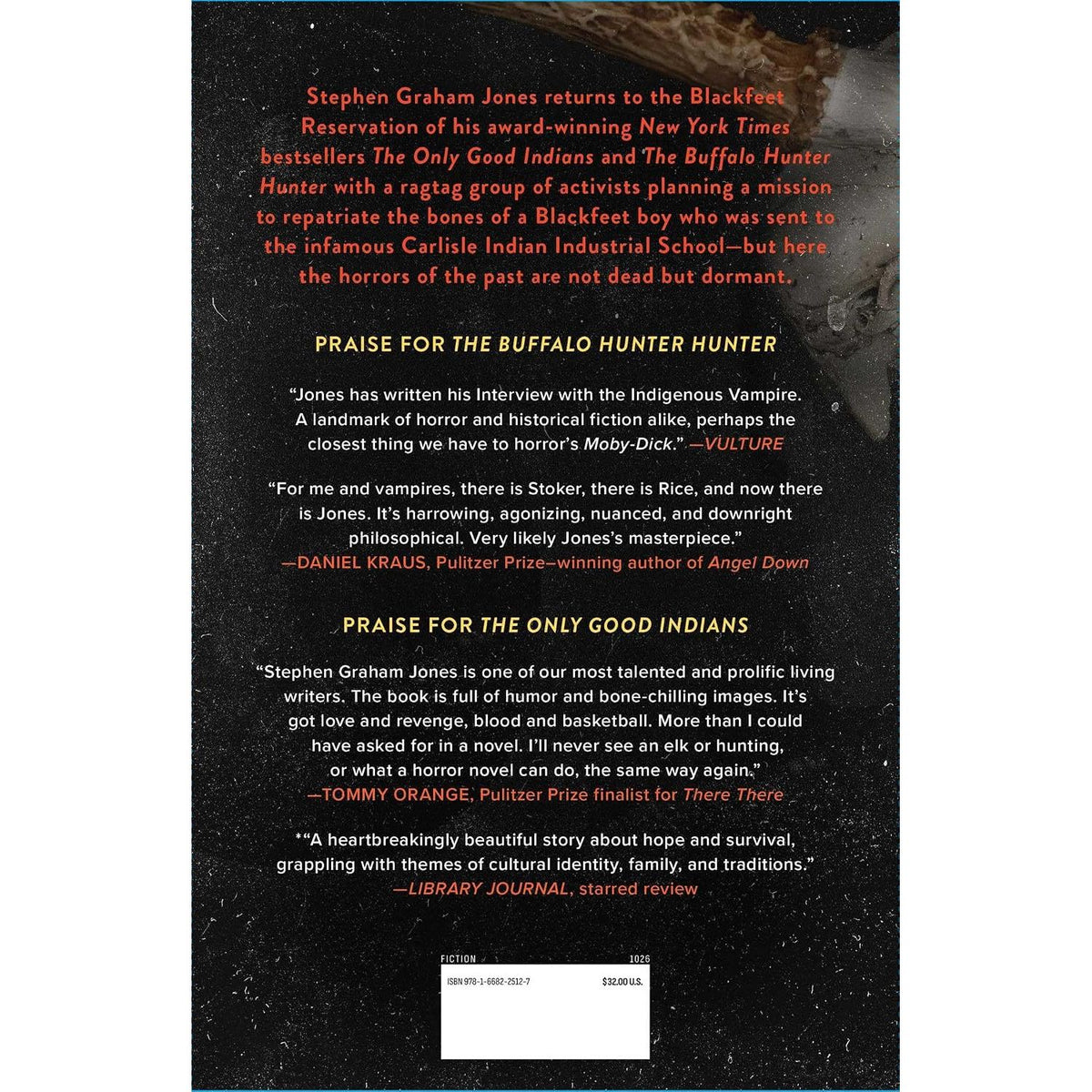 OFF THE RESERVATION BY STEPHEN GRAHAM JONES