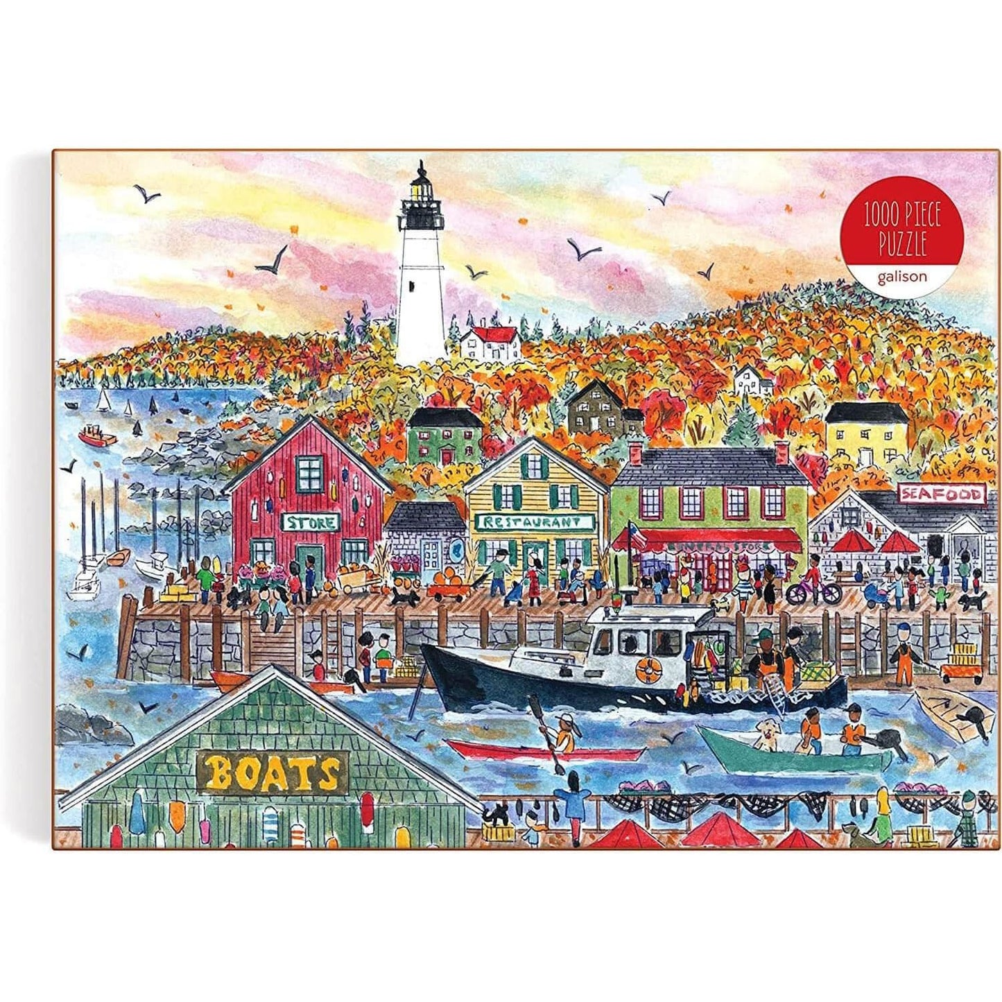 AUTUMN BY THE SEA 1000 PIECE PUZZLE