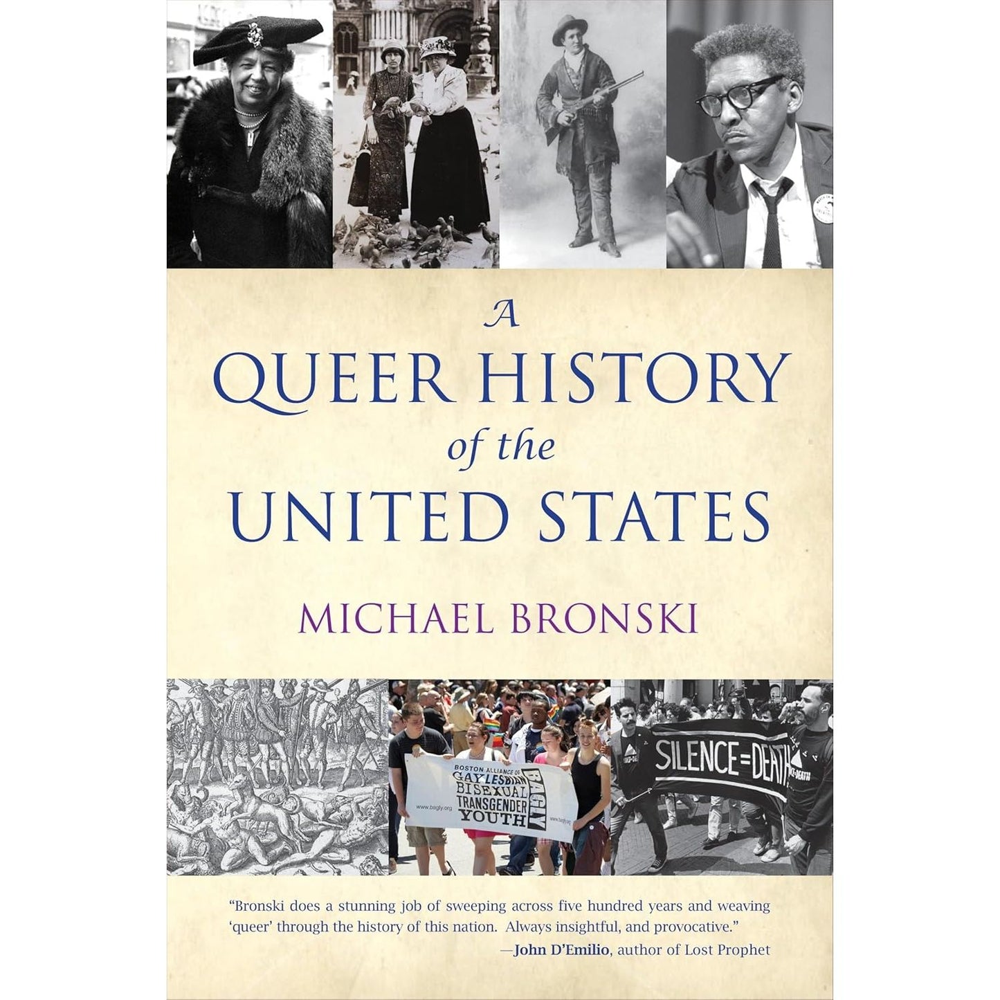 A QUEER HISTORY OF THE UNITED STATES BY MICHAEL BRONSKI