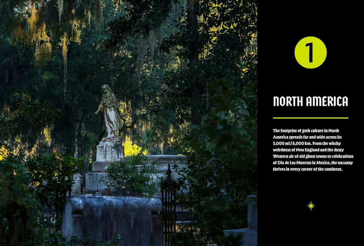 THE GOTH ATLAS: A GUIDE TO THE WORLD'S 500 MOST SPOOKY AND MACABRE PLACES BY MALORIE MACKEY