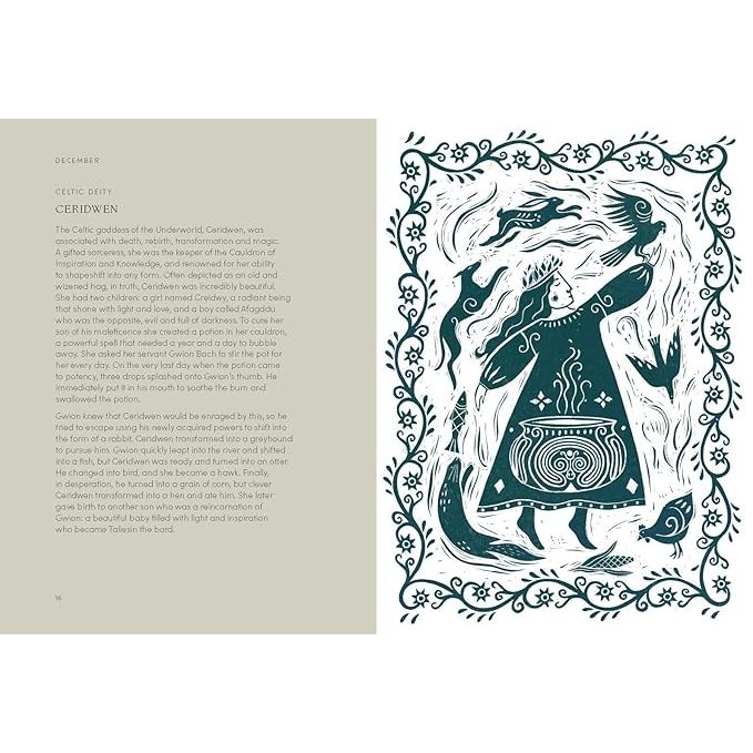 THE CELTIC YEAR: FOLKLORE, MYTHS AND MAGIC BY ALISON DAVIES