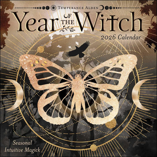 YEAR OF THE WITCH WALL CALENDAR 2026