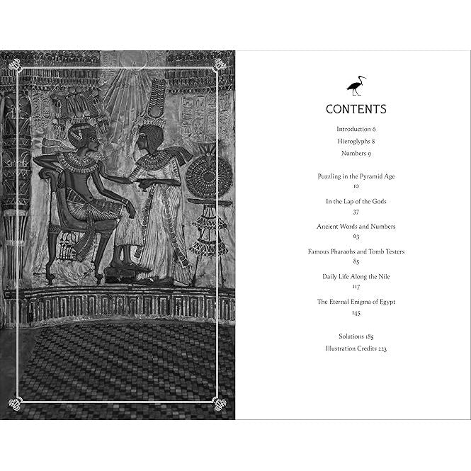 RIDDLE OF THE SPHINX: AN ANCIENT EGYPTIAN PUZZLE BOOK BY TREVOR NAYLOR