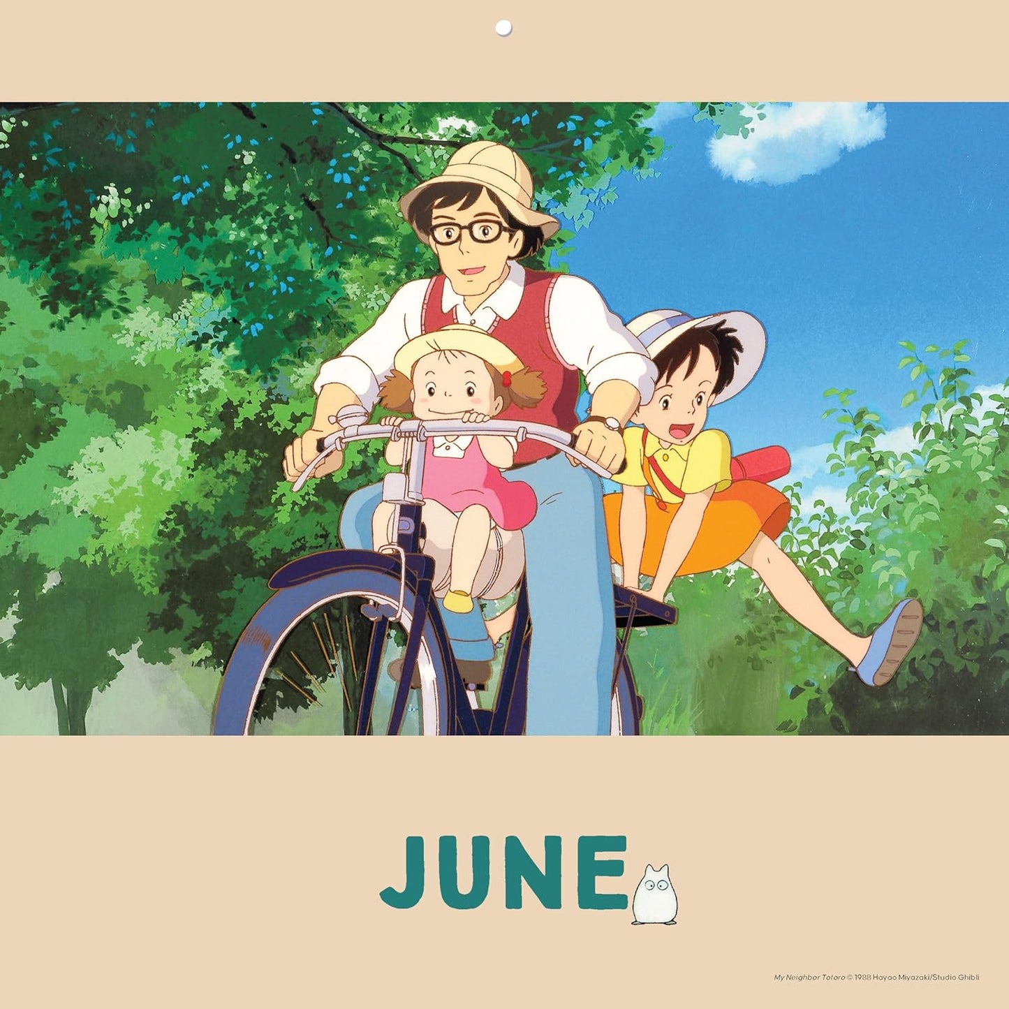 MY NEIGHBOR TOTORO 2026 WALL CALENDAR