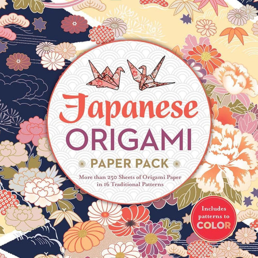 JAPANESE ORIGAMI PAPER PACK (250 SHEEETS)