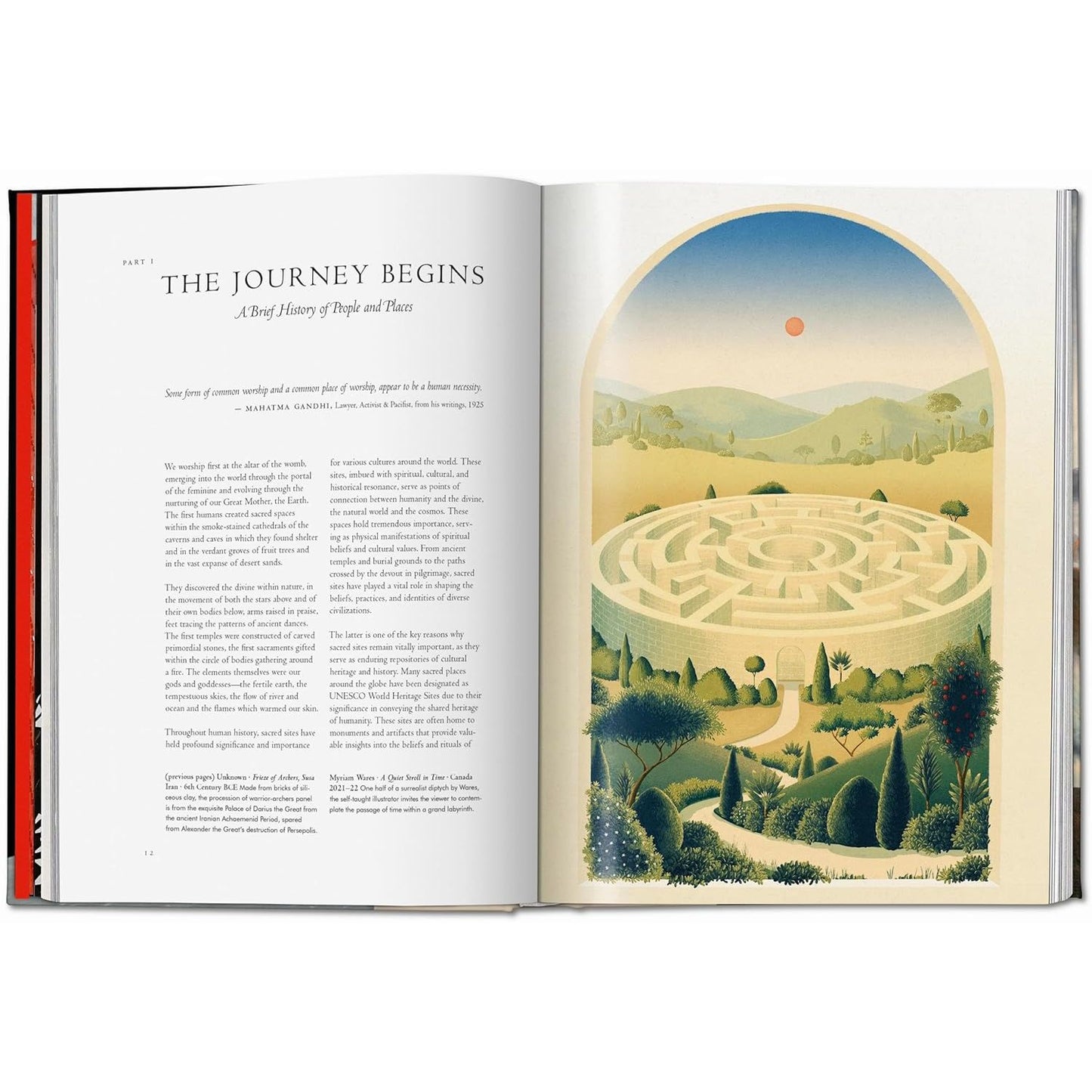 TASCHEN LIBRARY OF ESOTERICA: SACRED SITES BY JESSICA HUNDLEY