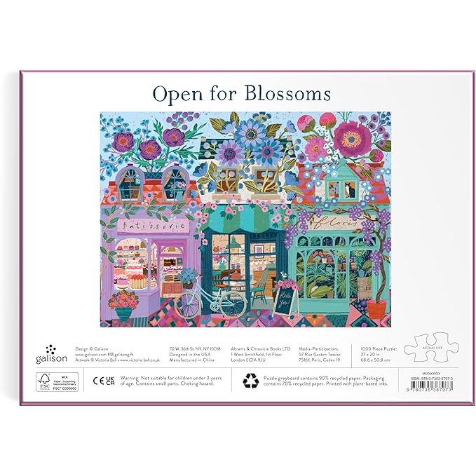 OPEN FOR BLOSSOMS 1000PC PUZZLE