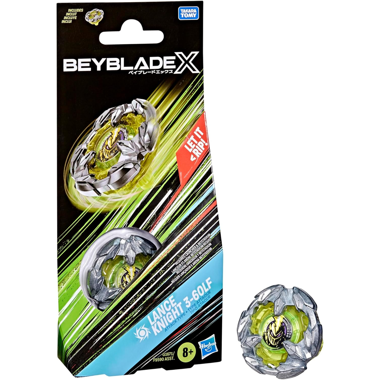 BEYBLADE X SINGLE TOP BOOSTER PACK