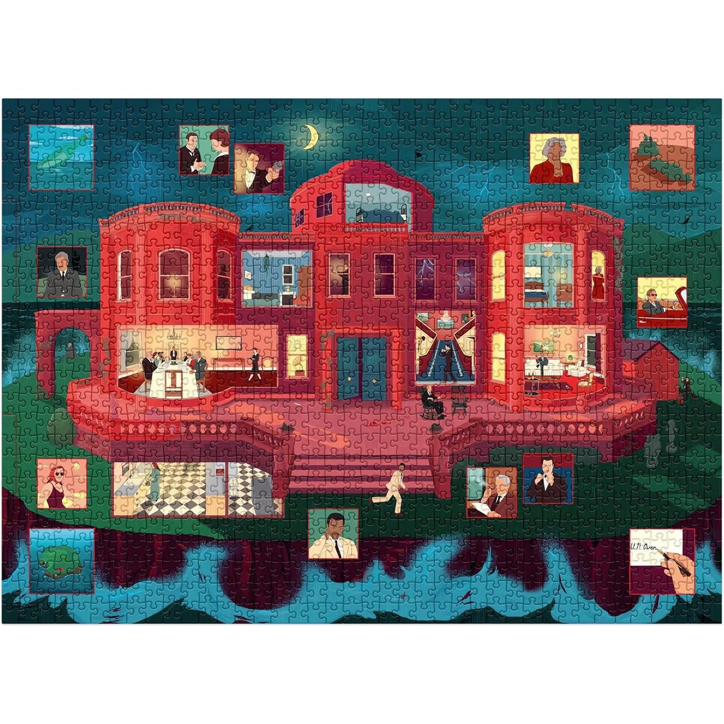 THE WORLD OF AGATHA CHRISTIE: AND THEN THERE WERE NONE 1000PC PUZZLE