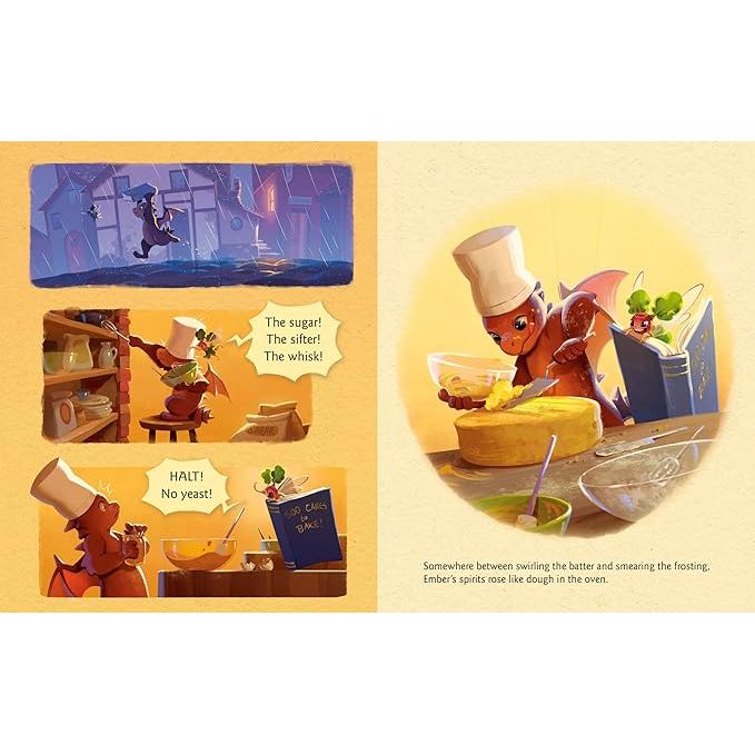 THE BAKERY DRAGON AND THE FAIRY CAKE BY DEVIN ELLE KURTZ