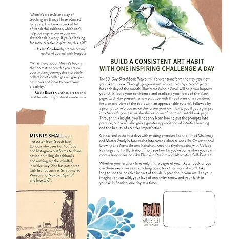 THE 30-DAY SKETCHBOOK PROJECT: DAILY EXERCISES AND PROMPTS TO FILL PAGES, IMPROVE YOUR ART AND EXPLORE YOUR CREATIVITY