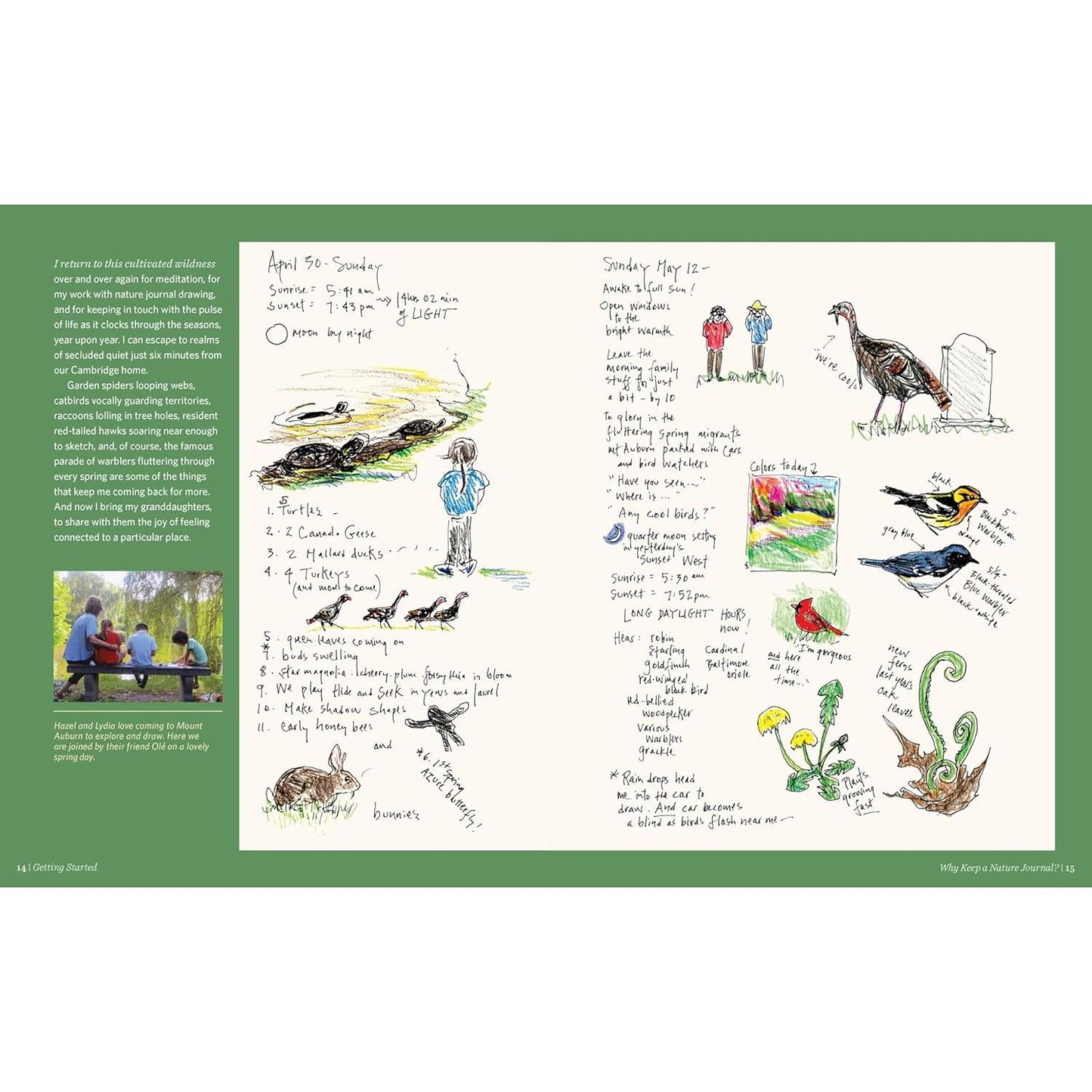 KEEPING A NATURE JOURNAL BY CLARE WALKER LESLIE