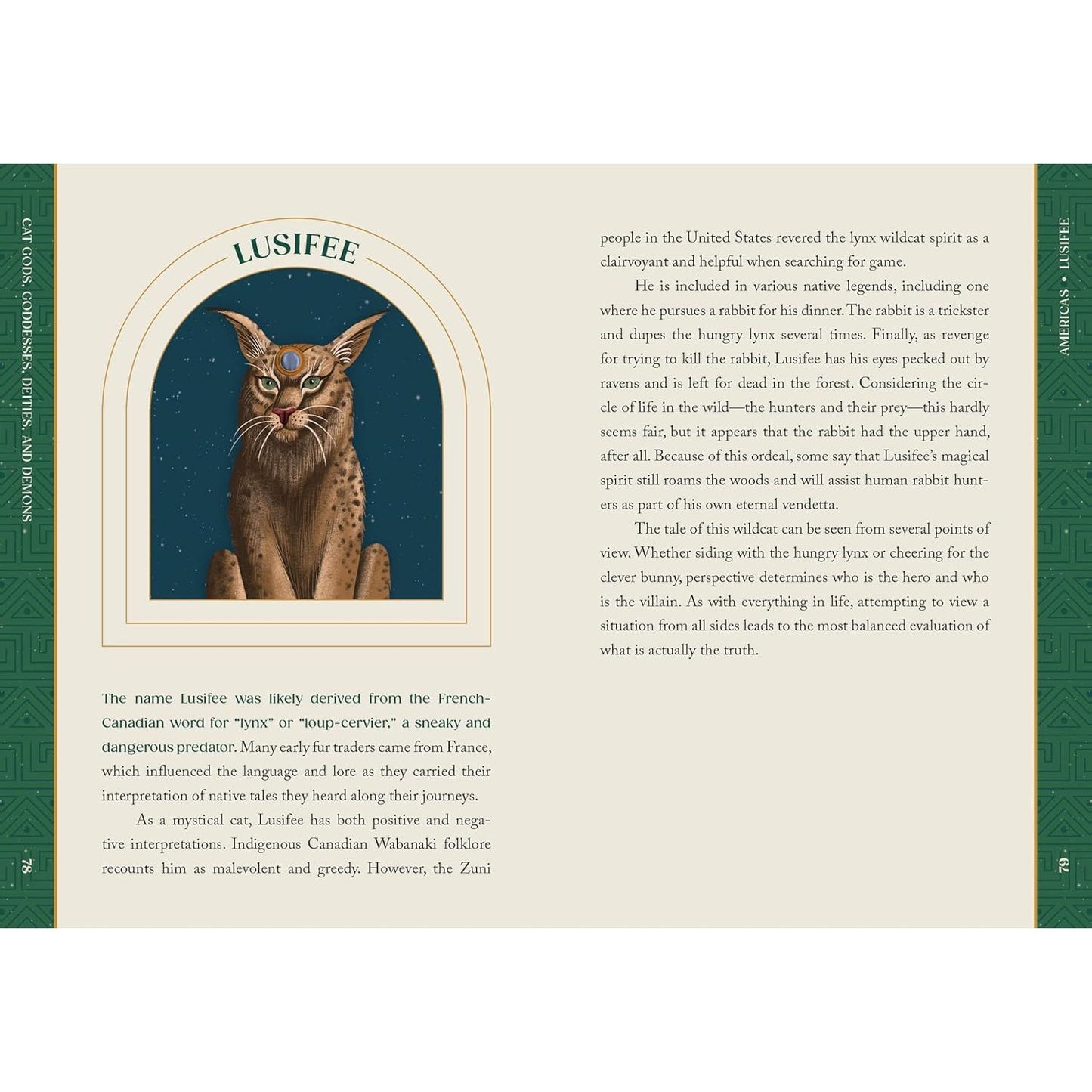 CAT GODS, GODDESSES, DEITIES, AND DEMONS BY NATALIE BOVIS