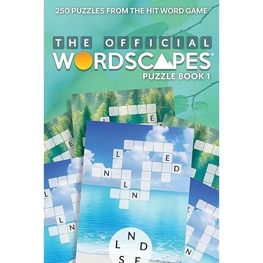 THE OFFICIAL WORDSCAPES PUZZLE BOOK VOLUME 1