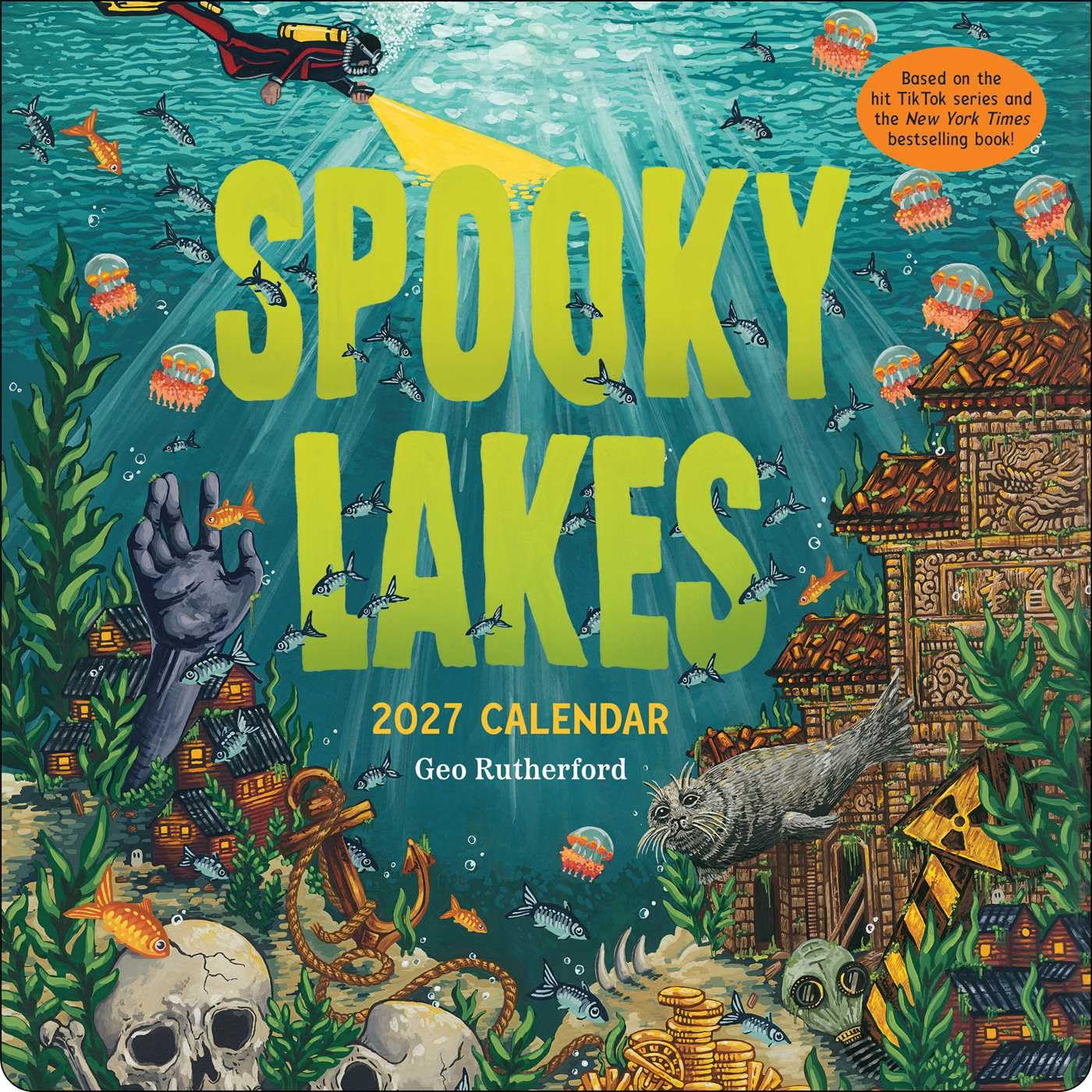 SPOOKY LAKES 2027 WALL CALENDAR BY GEO RUTHERFORD