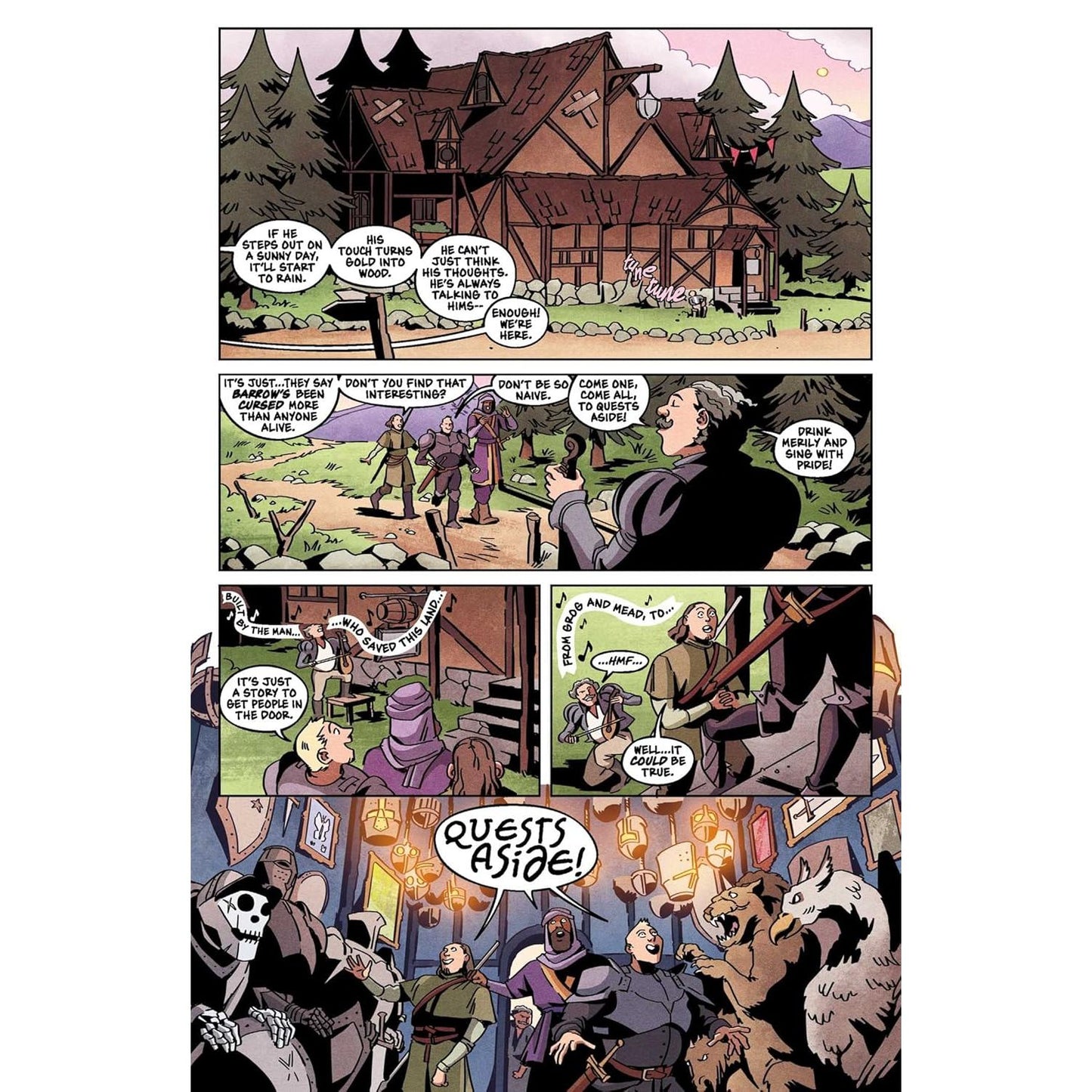 QUESTS ASIDE VOL. 1 ADVENTURERS ANONYMOUS