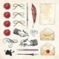 BIBLIOPHILIA EPHEMERA STICKER BOOK