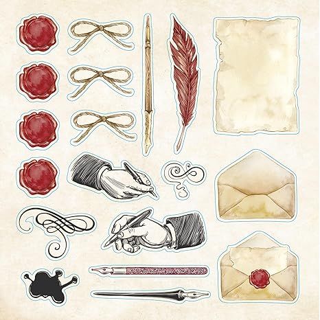 BIBLIOPHILIA EPHEMERA STICKER BOOK