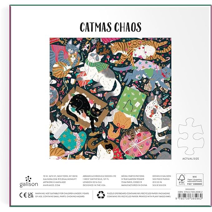 CATMAS CHAOS 500 PC PUZZLE