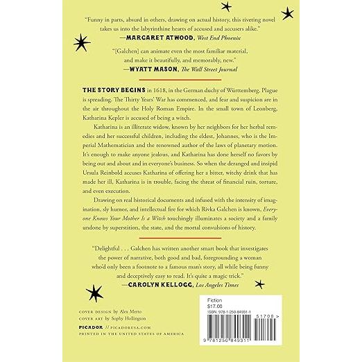 EVERYONE KNOWS YOUR MOTHER IS A WITCH: A NOVEL BY RIVKA CALCHEN